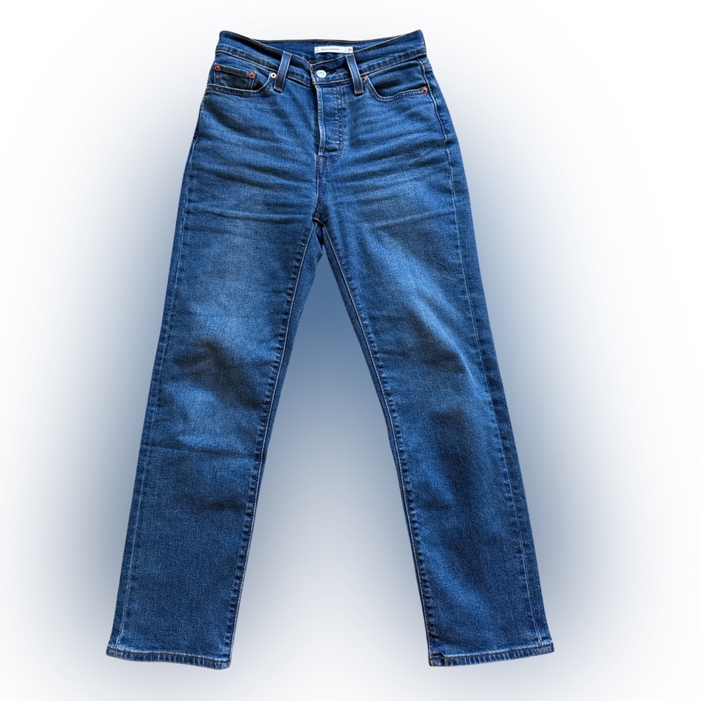 Levi's Women's Straight Leg Blue Jeans